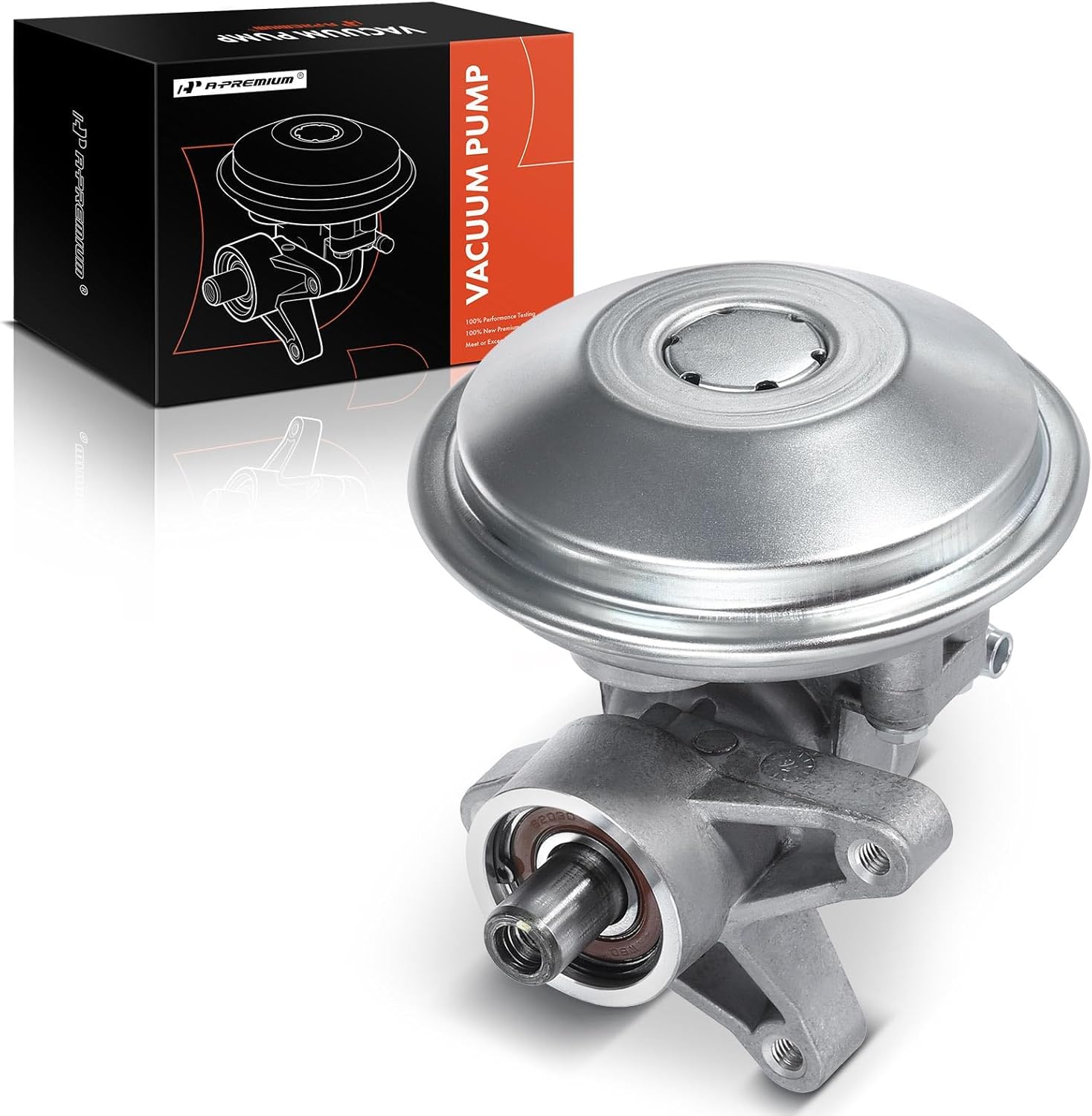 A-Premium Vacuum Pump Compatible with Select Ford Vehicles - F-150/F-250/F-350/E-350 Econoline (Club Wagon) 1983-1992, F-100 1983, Ranger 1983-1991, E-150 Econoline (Club Wagon) 1984-1992