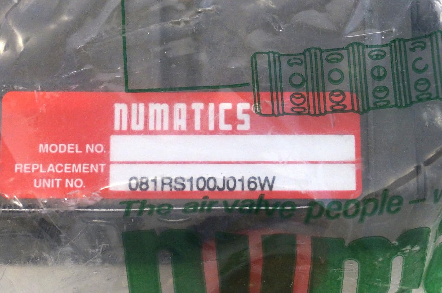 New NUMATICS 081RS100J016W Regulator
