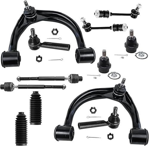 Miniatura 85 de Detroit Axle - Kit de suspensión delantera FWD de 12 piezas para Toyota Matrix Pontiac Vibe 2003 2004 2005 2006 2007 2008, 2 brazos de control