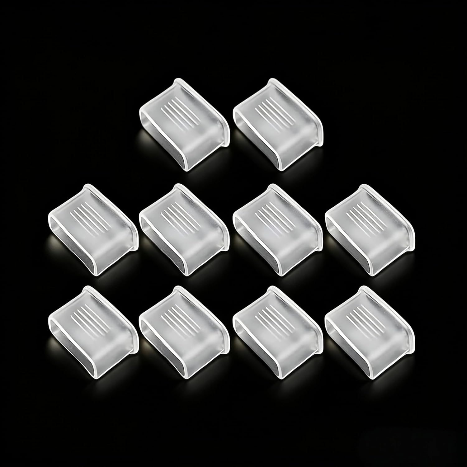 Whistle Cover, 10Pcs Whistle Mouth Grip Whistle Protective Cover Sport Training Soccer Whistle Cover Whistle Finger Grip Cover Coach and Referee Gear