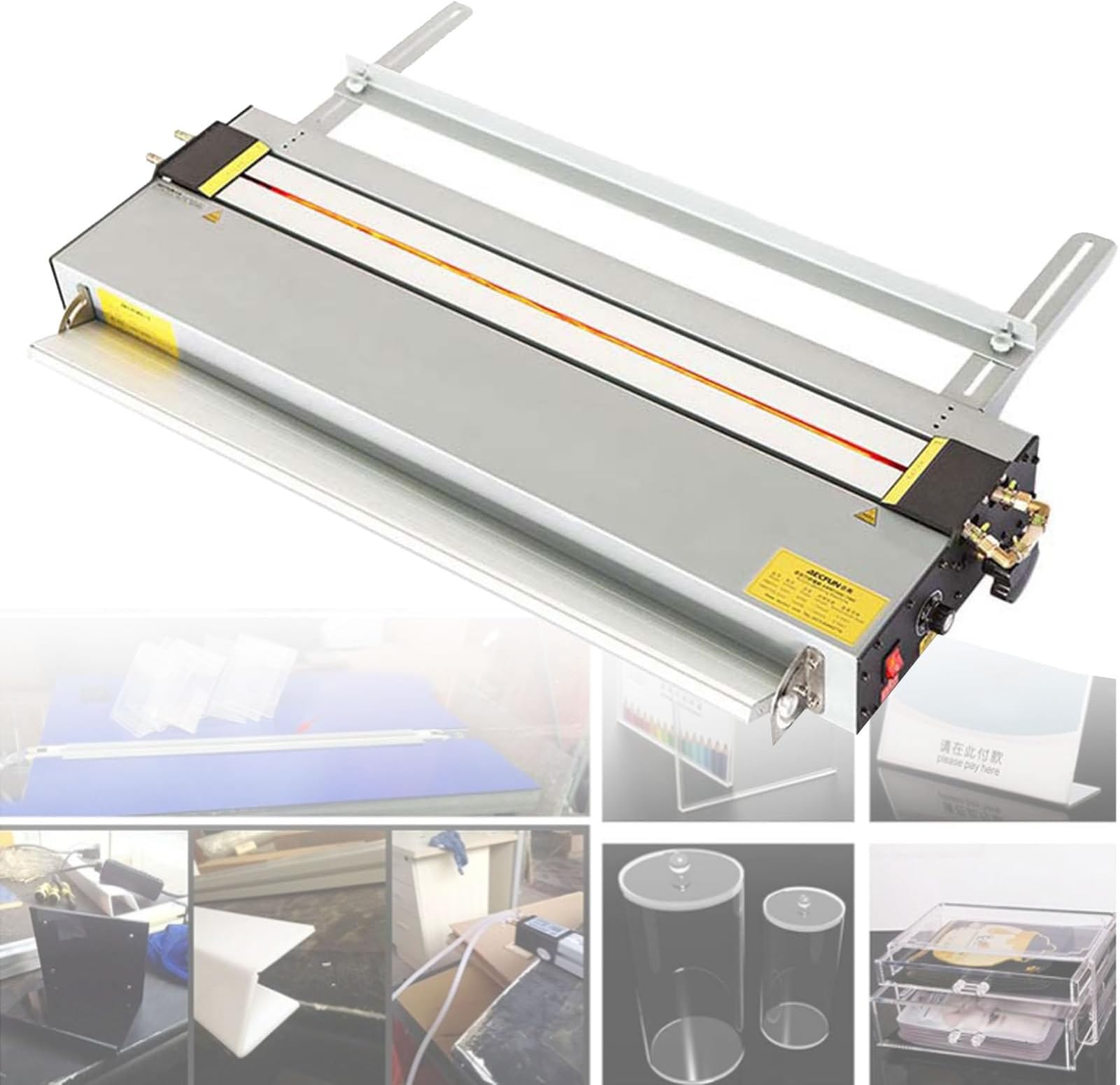 Acrylic PVC Bending Machine with Adjustable Temperature and Angle for Plastic Heating and Shaping