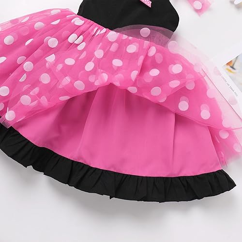 Miniatura 6 de Vestido de Halloween para bebé niña, primer cumpleaños, disfraz de primera Navidad, Pascua, princesa, tutú de tul