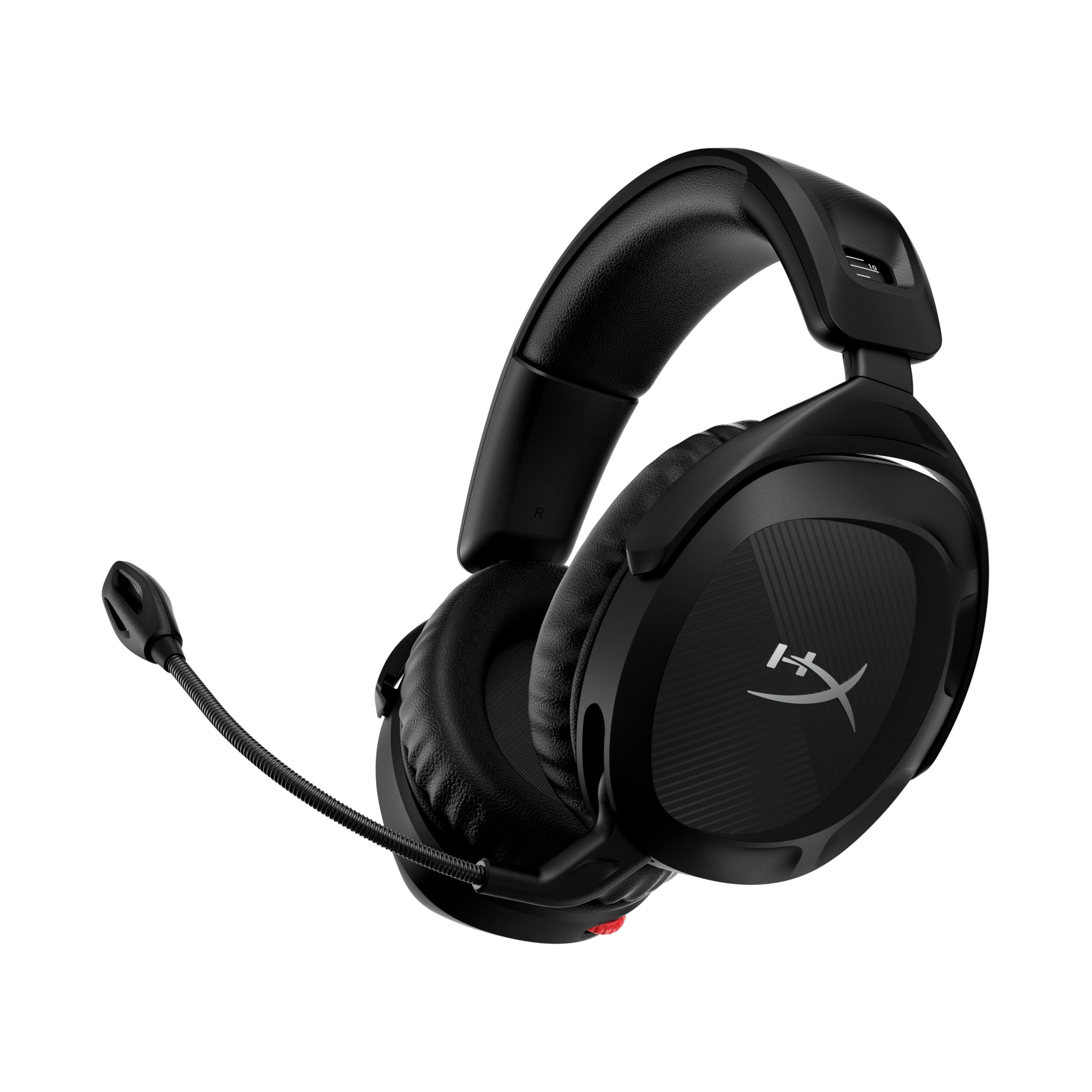 HyperX Cloud Stinger 2 - Casque de Jeu sans Fil - Compatible PC. Microphone pivotant avec Coupure Audio Automatique, Mousse à mémoire de Forme Confortable, 20 Heures Maximum d'autonomie
