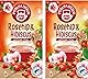 ポンパドール ローズヒップ&ハイビスカス ハーブティー 20袋×2個 ノンカフェイン 美容におすすめ