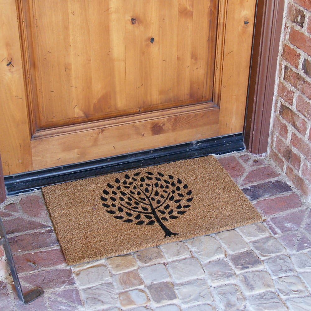 Rubber-Cal "French Country Doormat Kit - 2 Coco Coir Doormats and 1 Boot Scraper