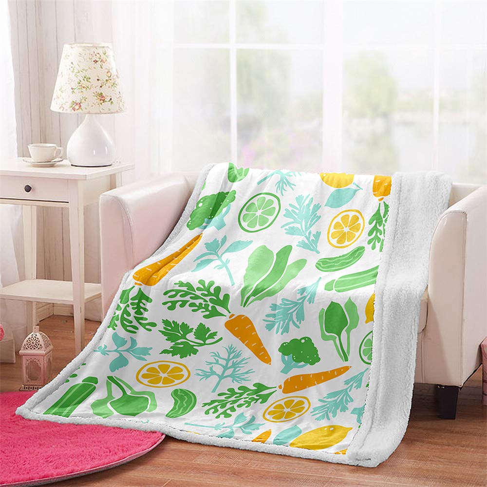 Coperta In Pile Sherpa E Flanella 3D Morbida Con Stampa Gufo - 130x150cm, Reversibile, Per Divano E Letto