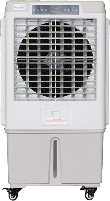 CK3000-S Evaporative Portable Swamp Cooler - 10 Gal Tank - 500 sq Ft Coversage - Variable Speeds - High Power 3000CFM - Outdoor Cooling for Tailgates, Patios, Camping, Barns, Shops