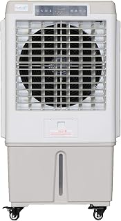 Cajun Kooling CK3000-S Evaporative Portable Swamp Cooler - 10 Gal Tank - 500 sq Ft Coversage - Variable Speeds - High Power 3000CFM - Outdoor Cooling for Tailgates, Patios, Camping, Barns, Shops