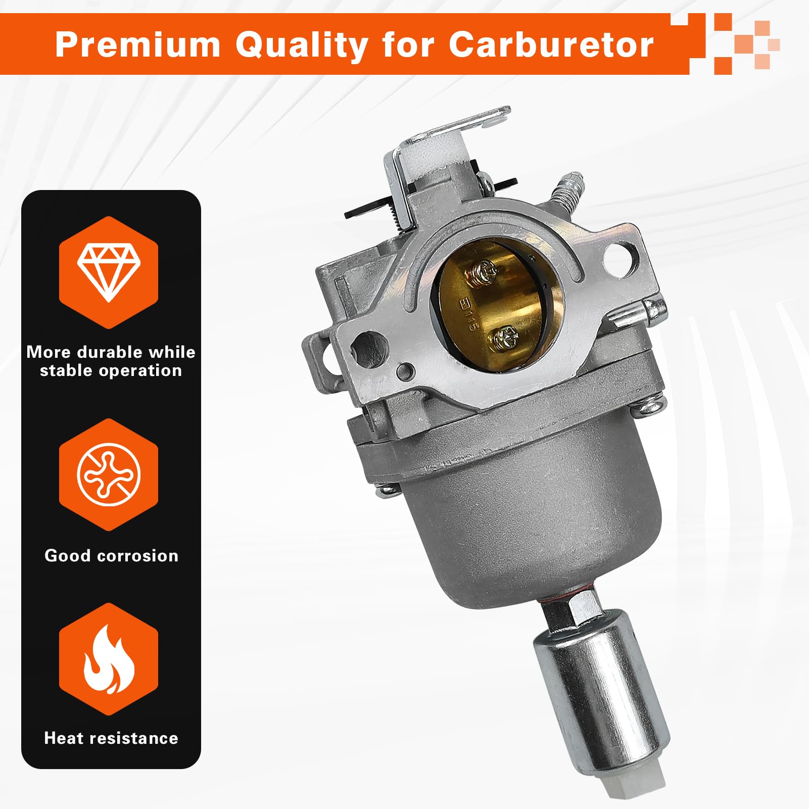 Carburateur pour moteurs 591731 593514 699916 593433 MIA11474 MIA12509 JD L107 L108