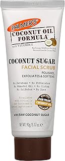 Palmer's Coconut Oil Formula Coconut Sugar Facial Scrub Exfoliator, 3.17 Ounce (Pack of 1)