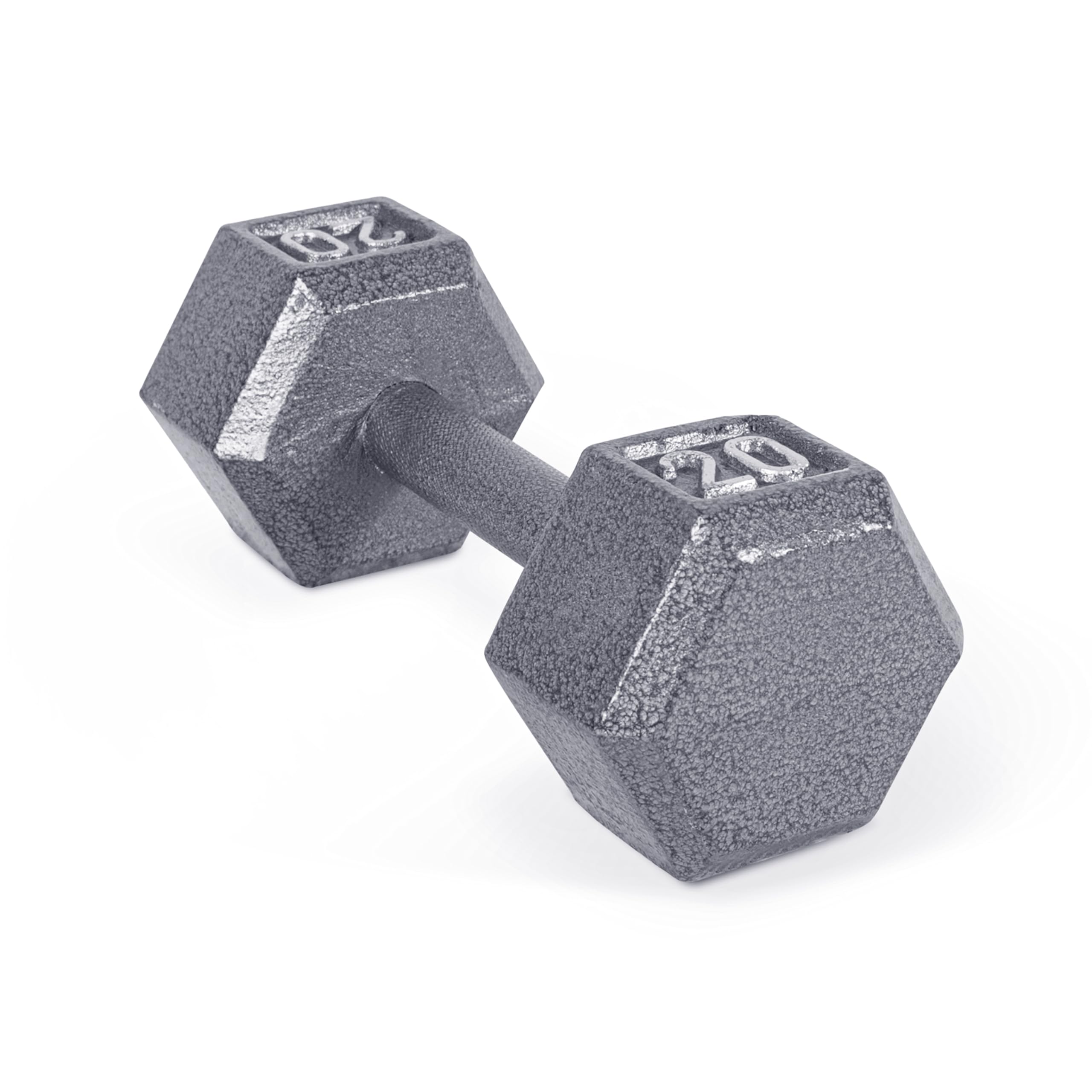 Amazon.co.jp: CAP Barbell 鋳鉄製六角ダンベル シングル 20ポンド