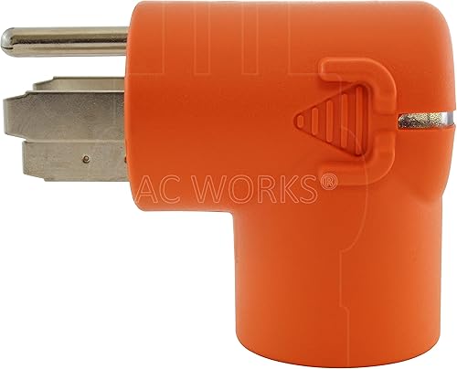 Miniatura 5 de AC WORKS RangeRVGenerator 14-50P Enchufe a 6-30R Adaptador de conexión HVAC de 30 amperios y 250 voltios (compacto)