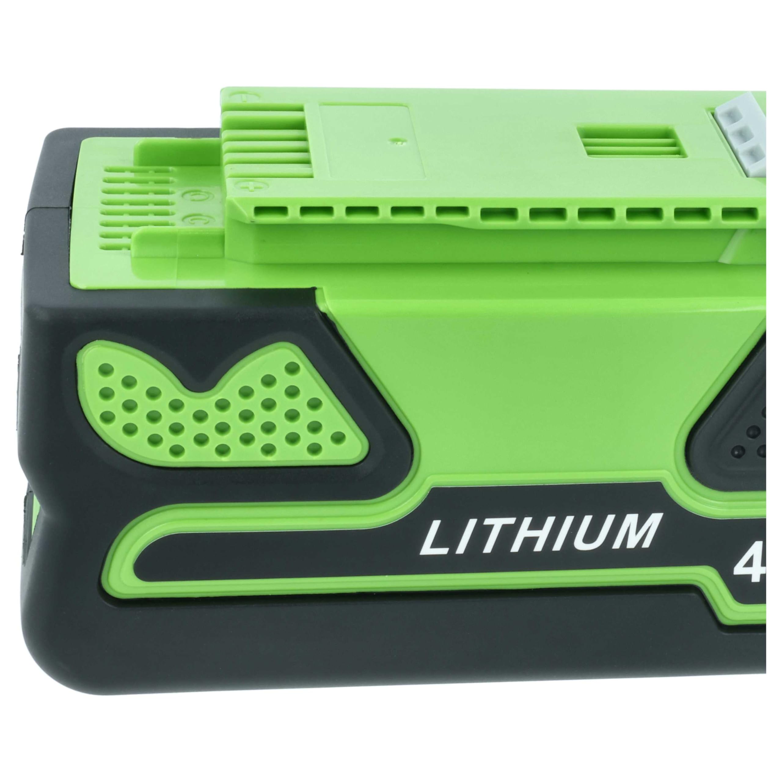 vhbw Batería Compatible con Greenworks 40V 12, 40V 14, 40V 15, 40V 16, 40V 17, 40V 19, 2605302 Herramienta de jardín cortacésped 3000mAh 40V Li-Ion