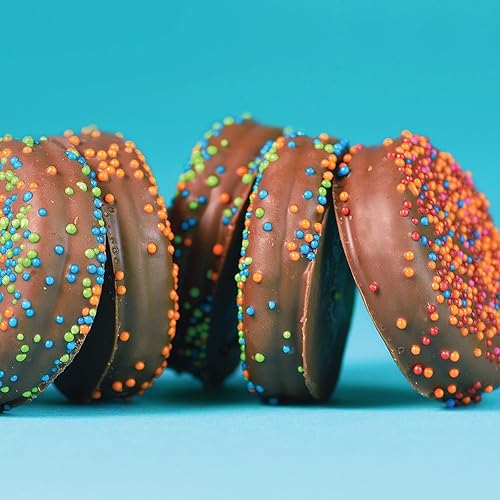 Miniatura 7 de Regalo de galletas Oreo bañadas en chocolate de feliz cumpleaños, galletas Oreo decoradas a mano de Olde Nápoles, cesta de regalo, 8 unidades,