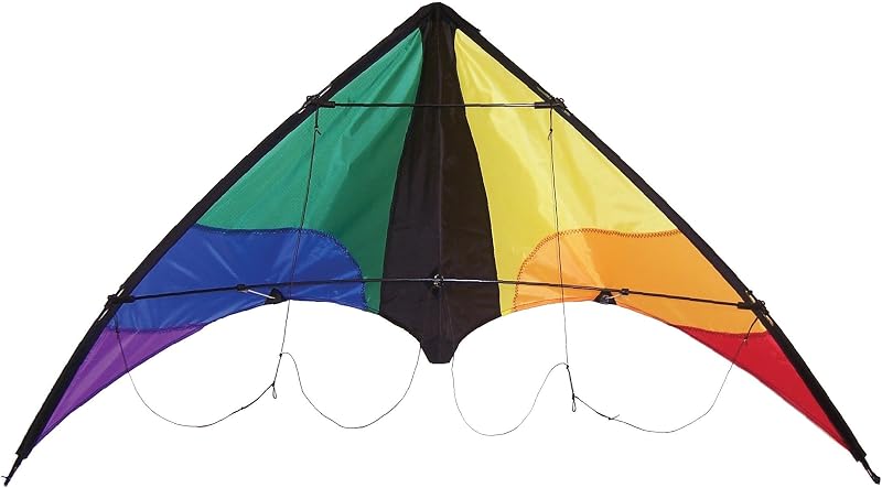 in The Breeze 48-inch Stunt Kite, Dual Line, Framed Kites for Beginner to Intermediate Sport Kite Flyers