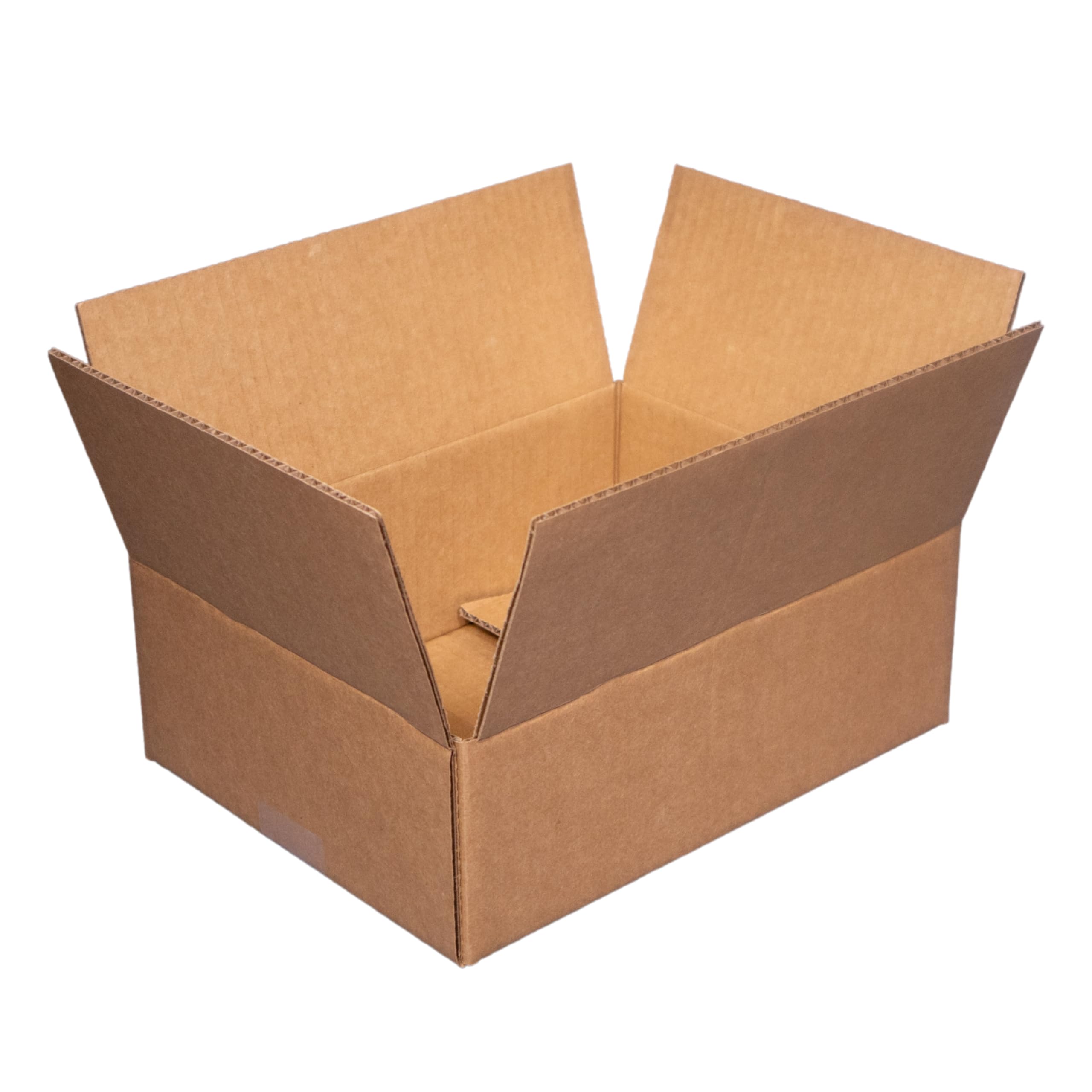 12x9x4 Brown Shipping Boxes 25 Pack | Small Medium Corrugated Cardboard Box Mailers | USA Made Home Storage and Moving Supplies for Packing