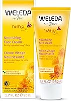Vista 4 de Weleda Baby Calendula Nourishing Face Cream, 1.7 Fluid Ounce, Plant Rich Moisturizer with Calendula and Lanolin