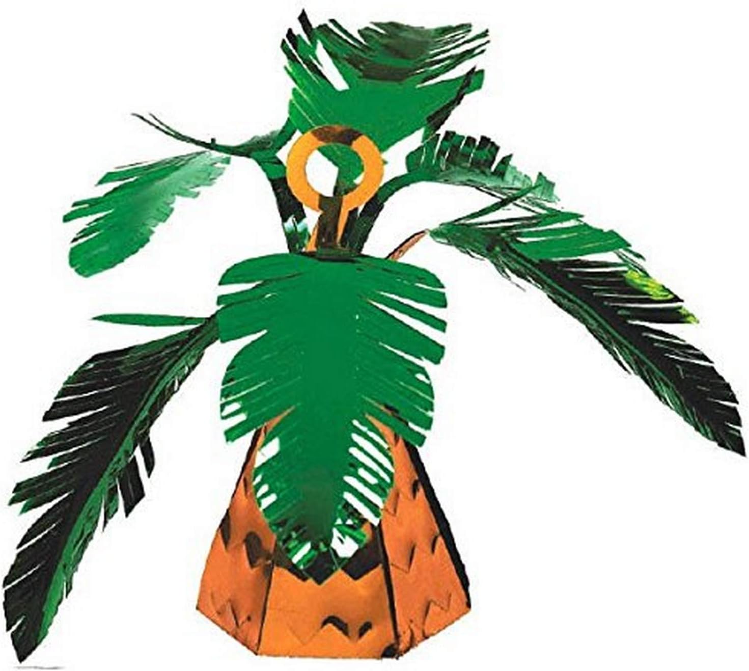 Plastic Palm Tree Balloon Weight Green 6 oz. 1 Pc