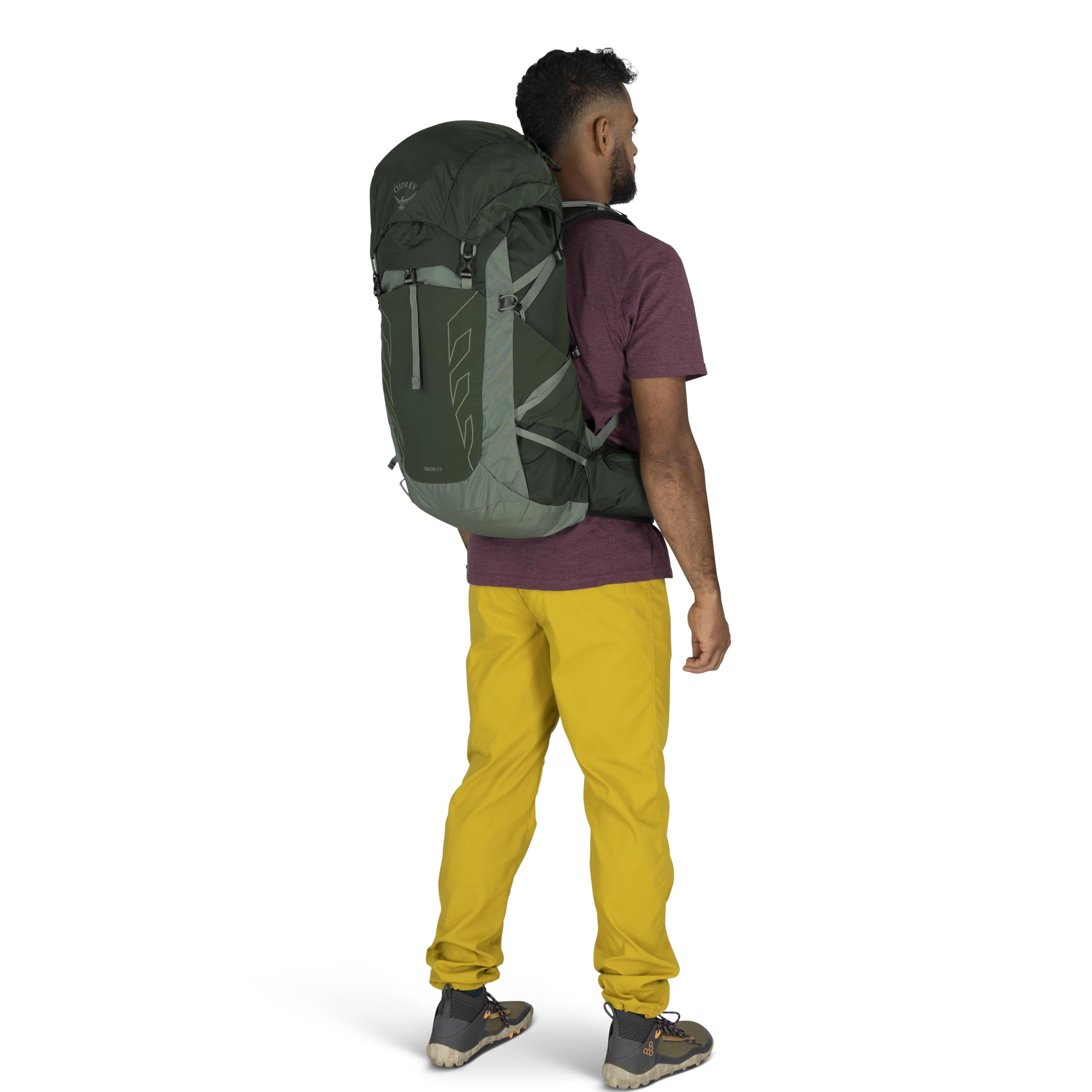 Osprey Talon 33L - Zaino da trekking leggero da uomo, con cintura