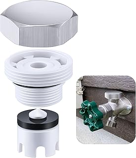 1 Pack Vacuum Breaker Repair Kit Replacement for VACVBKX1B Heavy Duty Metal Vacuum Breaker Replacement Kit for Traditional Anti Siphon Frost Free Sillcock Valves Anti Siphon Valve Repair Kit