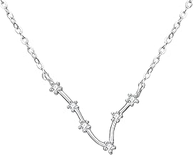 pisces necklace silver