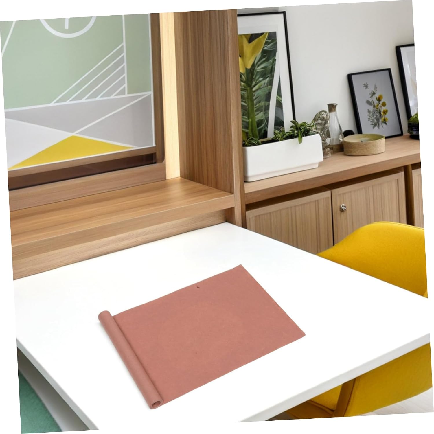Pink Butcher Paper Roll for Kitchen, Non Stick High Temperature