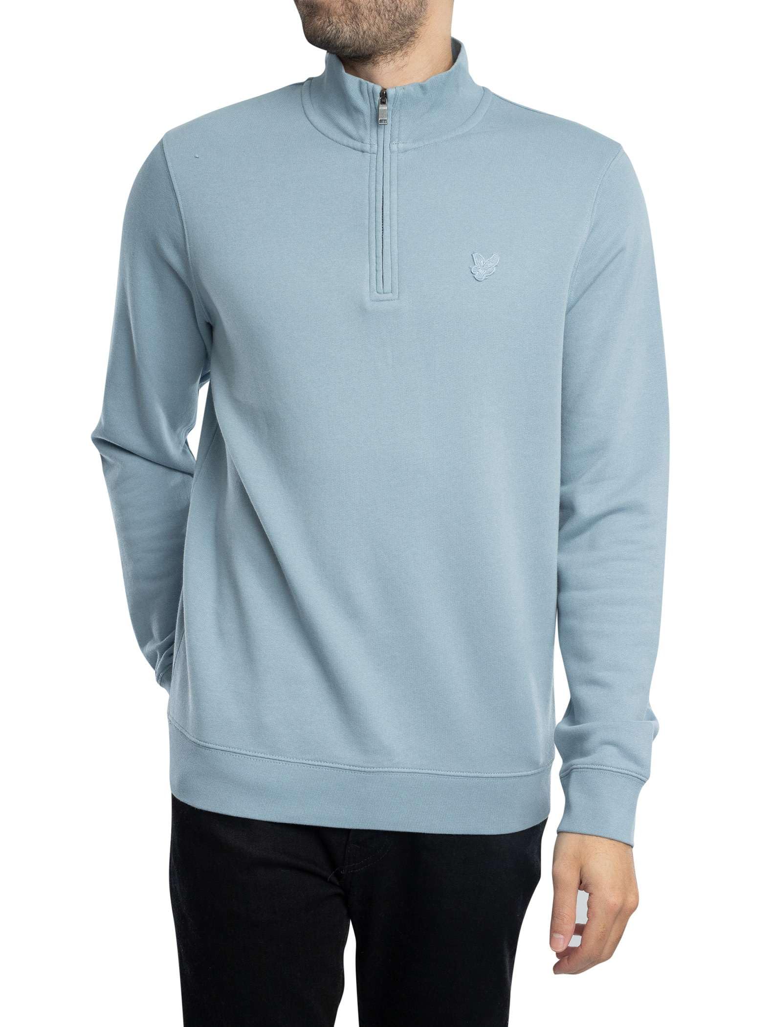 Lyle & Scott Superfine Quarter Zip Sweatshirt
