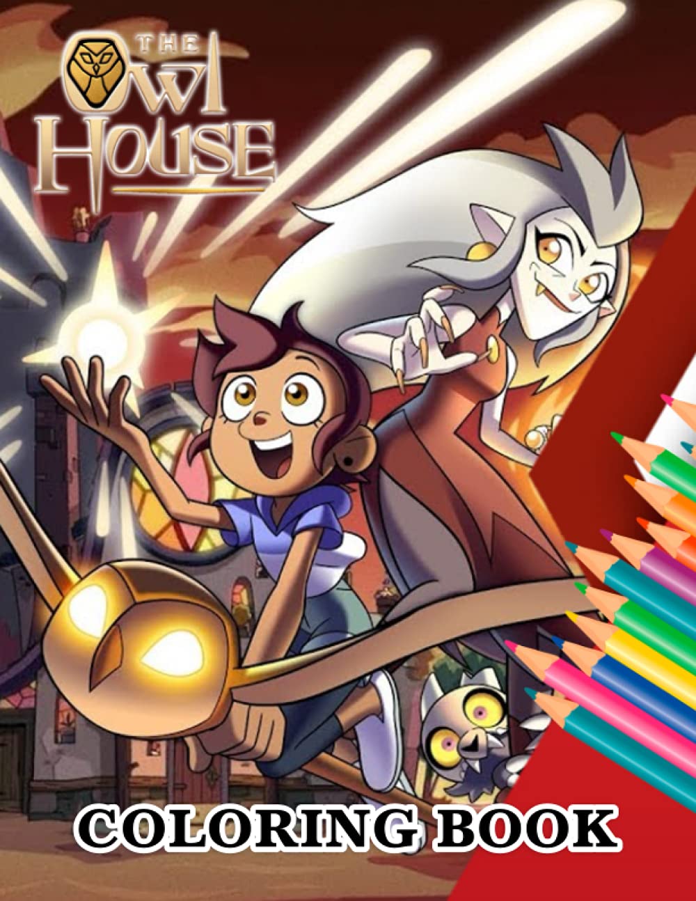 The Owl House Coloring Book Great Gifts For Painting Lovers ...