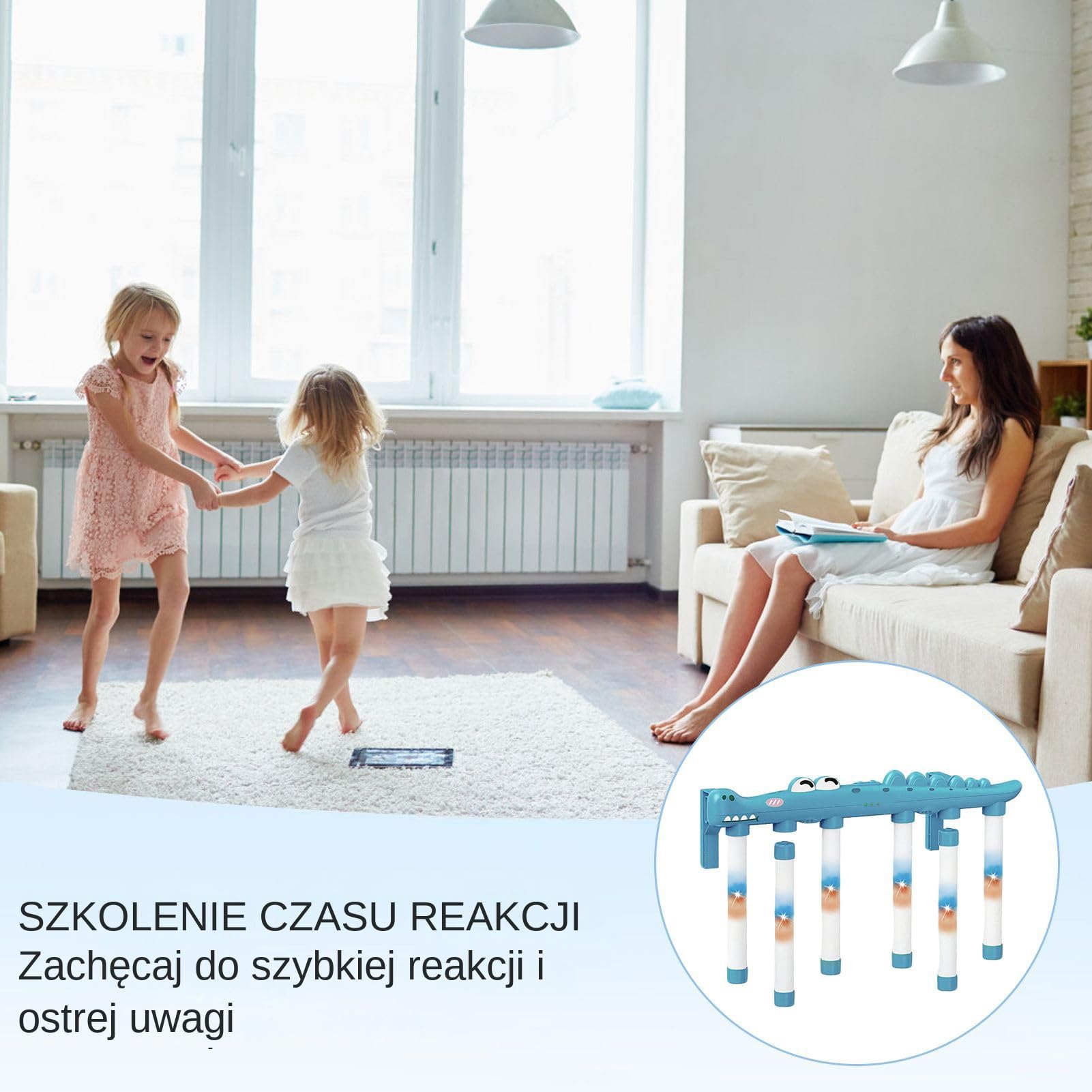 Gra Na Refleks Interaktywne Zabawki Edukacyjne 3 Tryby Prędkości
