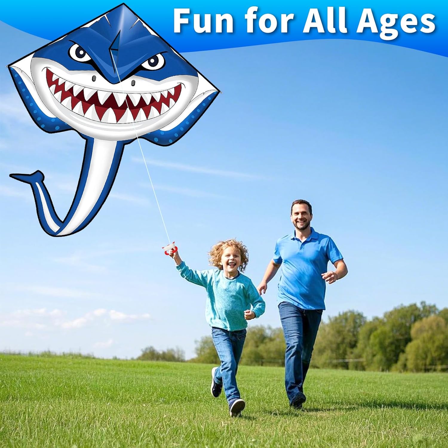 Kite for Kids Ages 3-5 4-8 & Adults, Flying Toys| Beach Toys| Outdoor Toys, Easy to Fly Butterfly Kites with Handle and 328FT Kite String, Large Kites for Boys Girls Birthday Gifts Party Favor Games - Image 5