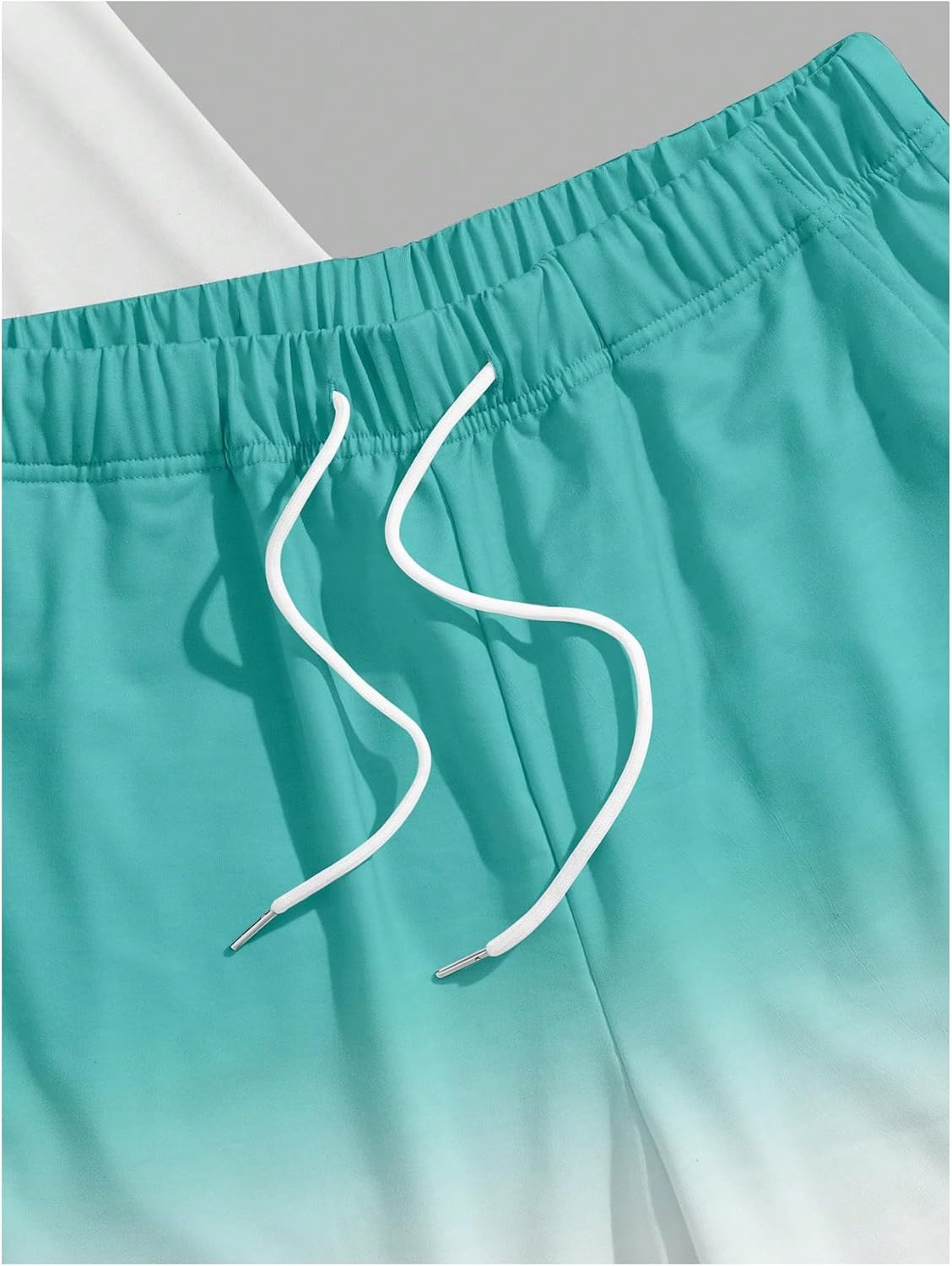 Men's Short Sets 2 Piece Outfits Tropical Graphic Tees and Shorts Sets Beach Vacation Outfits - Image 4