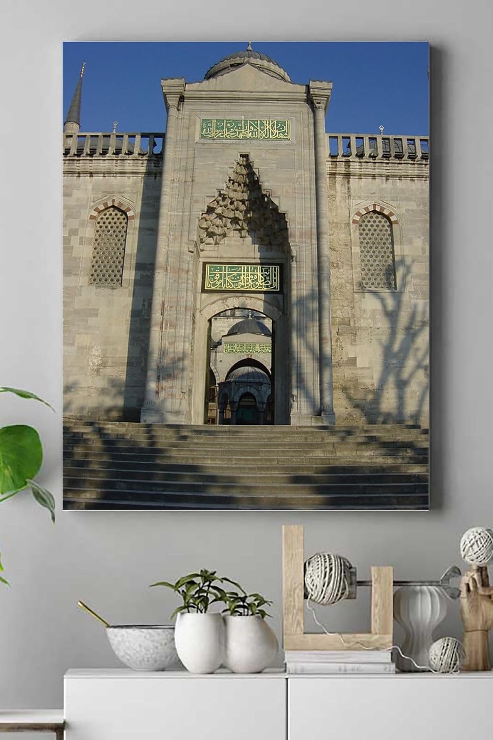 Postermanya (pster18021) Sultan Ahmet Camii Kanvas Tablo 4 30 x 40