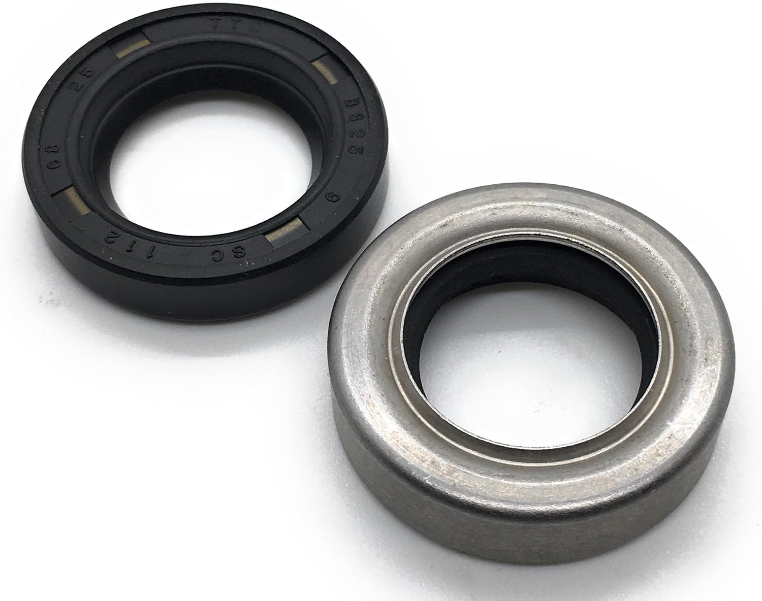 REPLACEMENTKITS.COM Brand Inner & Outer Prop Shaft Seal Set Compatible with Mercury, Force
