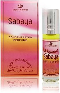 Sabayas 6Ml Concentrated Sweet Perfume Roll-On (Attar) for Women, 0.20 Fl Oz