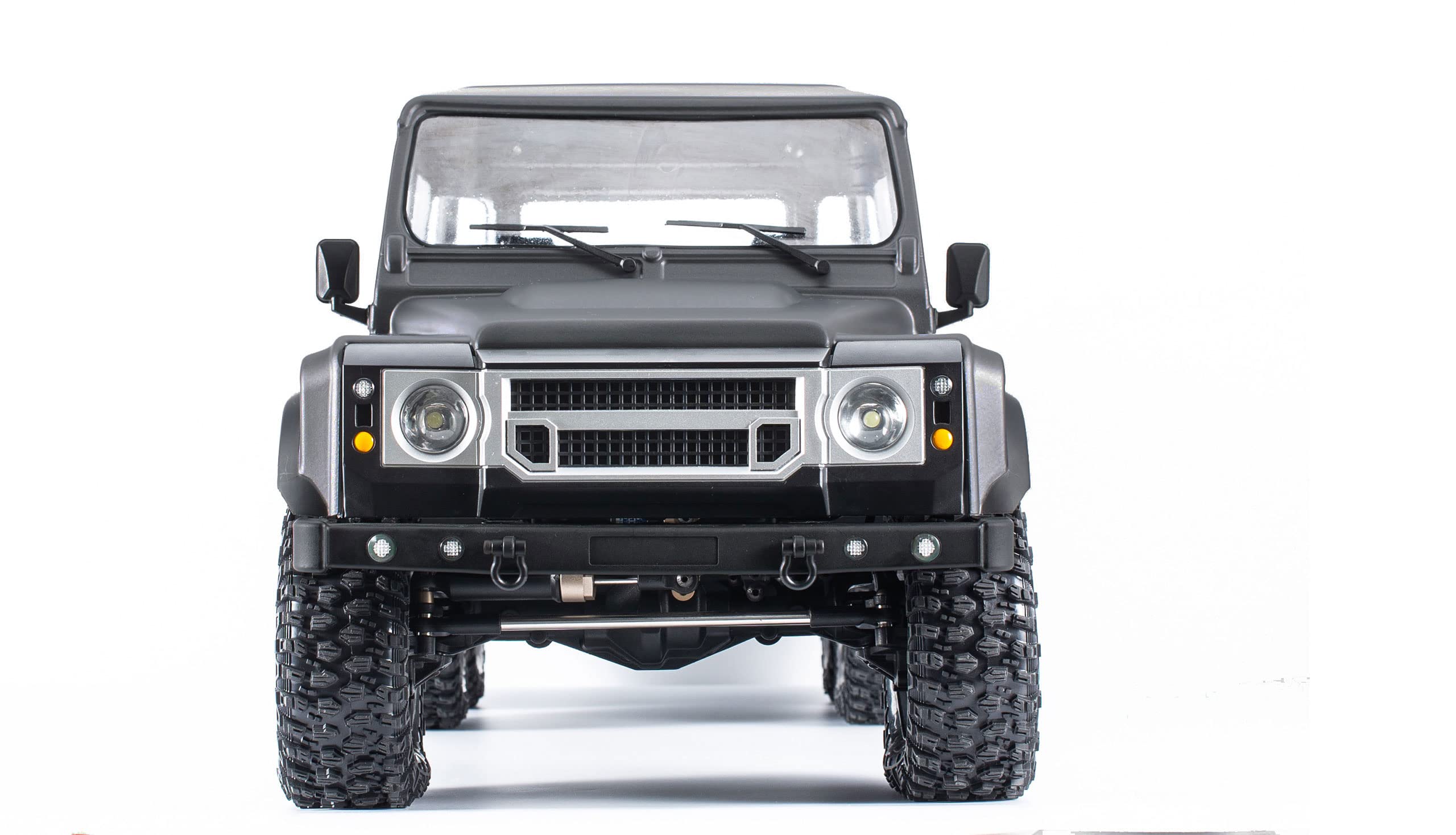 Amewi AMXRock RCX10.3B Scale Crawler 6x6 Pick-Up 1:10 ARTR Negro RC Control Remoto