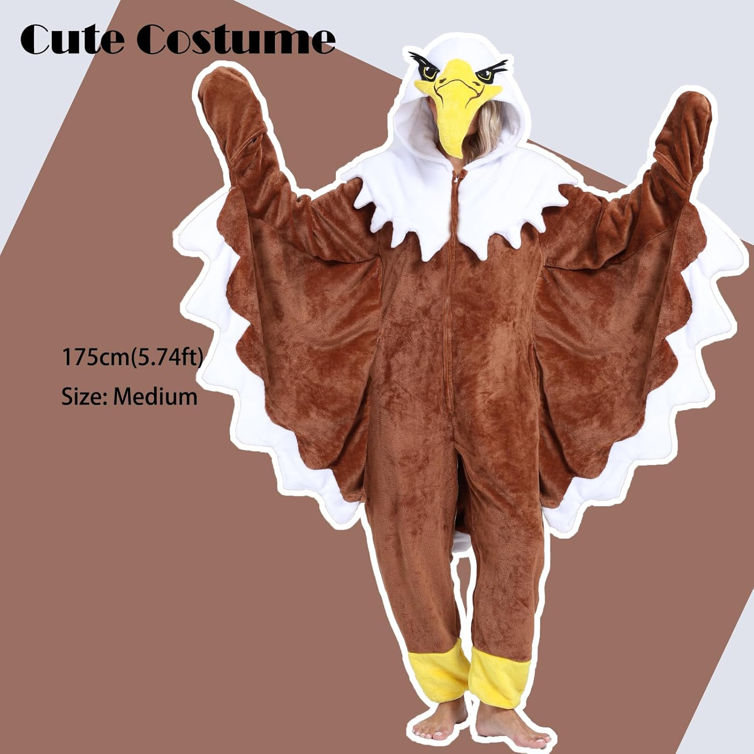 Adult Onesie Pajamas Animal One Piece Costume Halloween Cosplay for Women Men