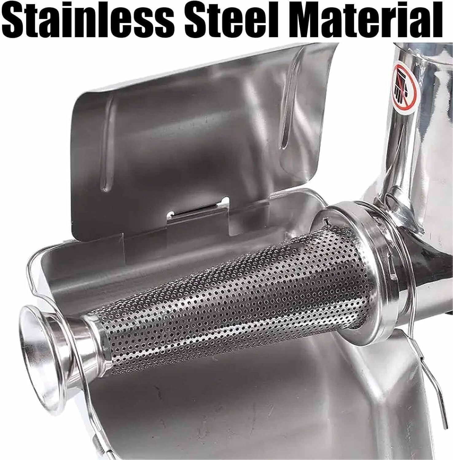 Electric Tomato Strainer, 450W Commercial Tomato Milling, Food Strainer and Sauce Maker, Electric Tomato Strainer with Reverse Function