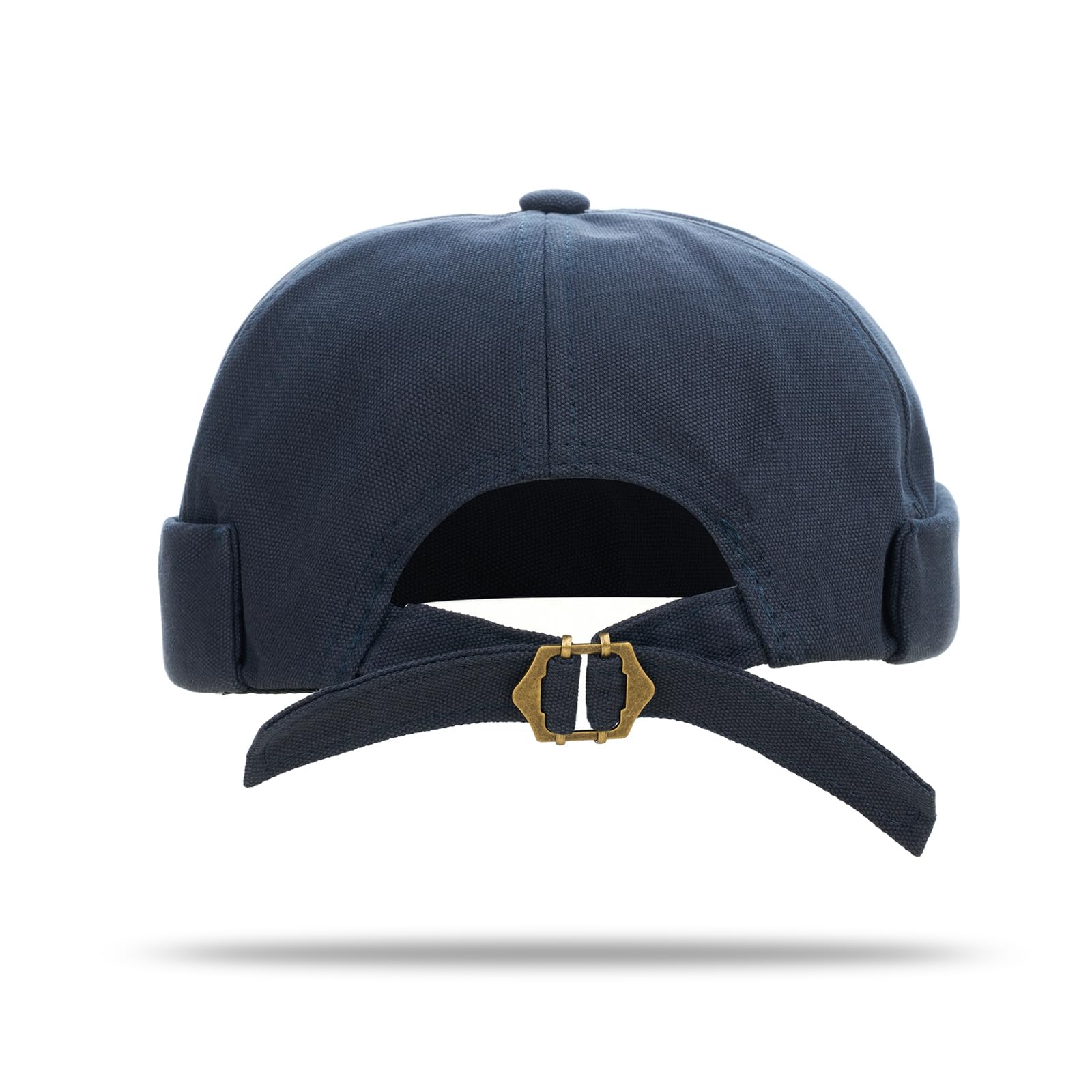 YAMEE Docker Cap męska czapka marynarska w stylu vintage, haftowana, damska, modna czapka beanie, uniseks, regulowana, czapka marynarska męska na co dzień, czapka motocyklowa (obwód czapki: 56-58 cm)