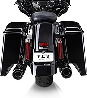 Vista 6 de TCT-MOTORPARTS - Alforjas rígidas extensas de 5 pulgadas