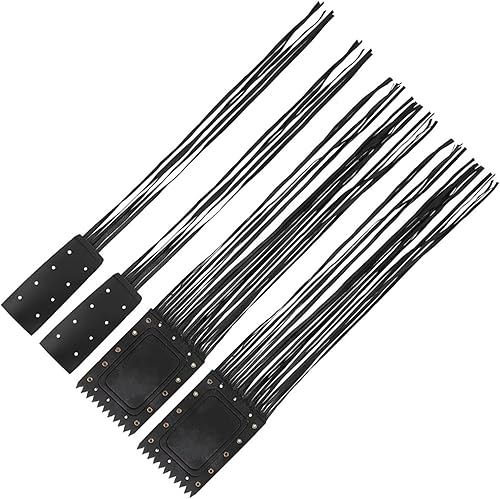 Miniatura 3 de Funda universal para manillar de motocicleta, con flecos, para manillar de motocicleta, universal para Victory Cruiser, material de cuero sintético