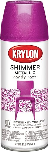 Miniatura 7 de Krylon K03928000 - Pintura metálica brillante de uva caramelo 115 onzas