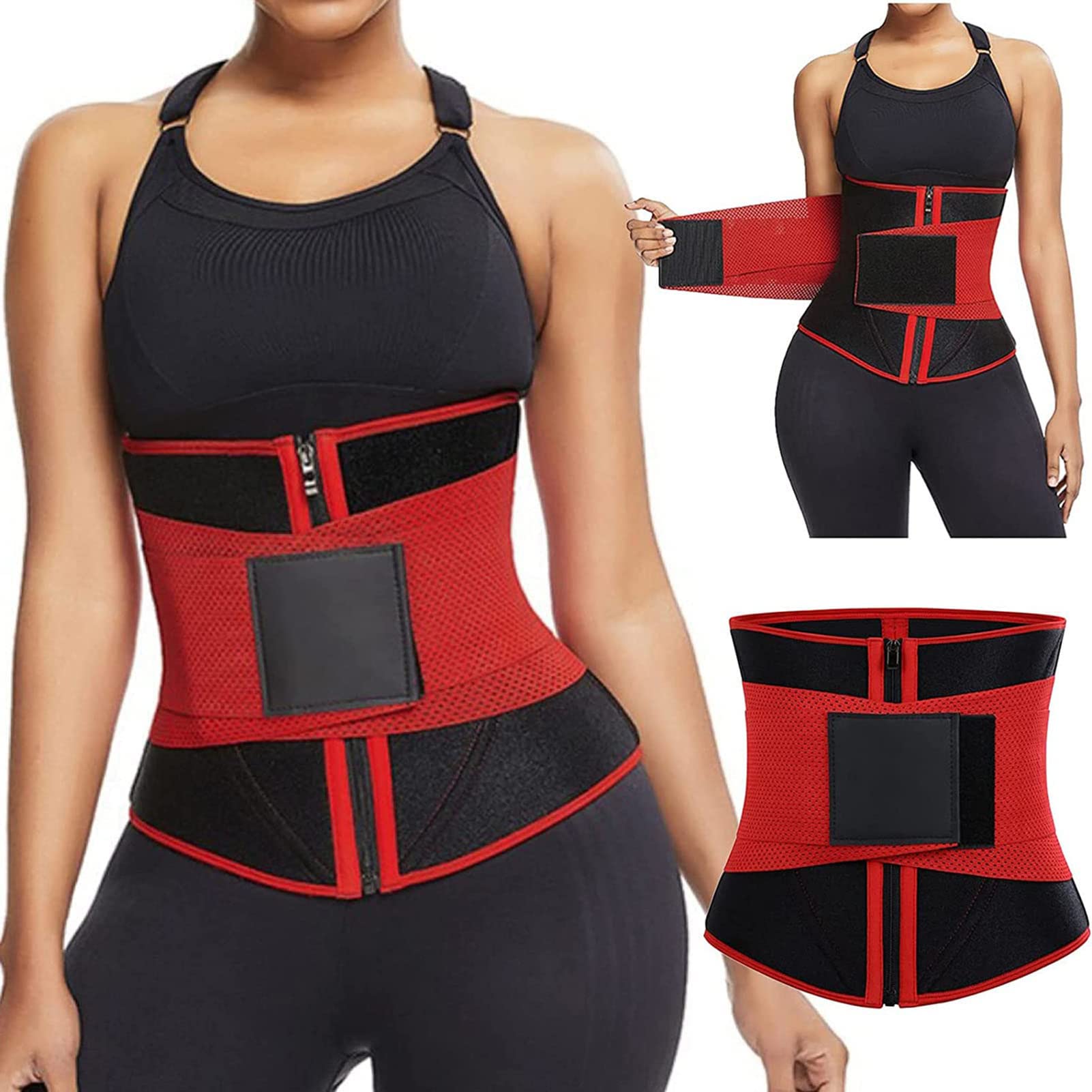 Cintura addominale, fascia elastica di supporto regolabile per recupero post-partum, cintura postnatale traspirante per modellare la pancia
