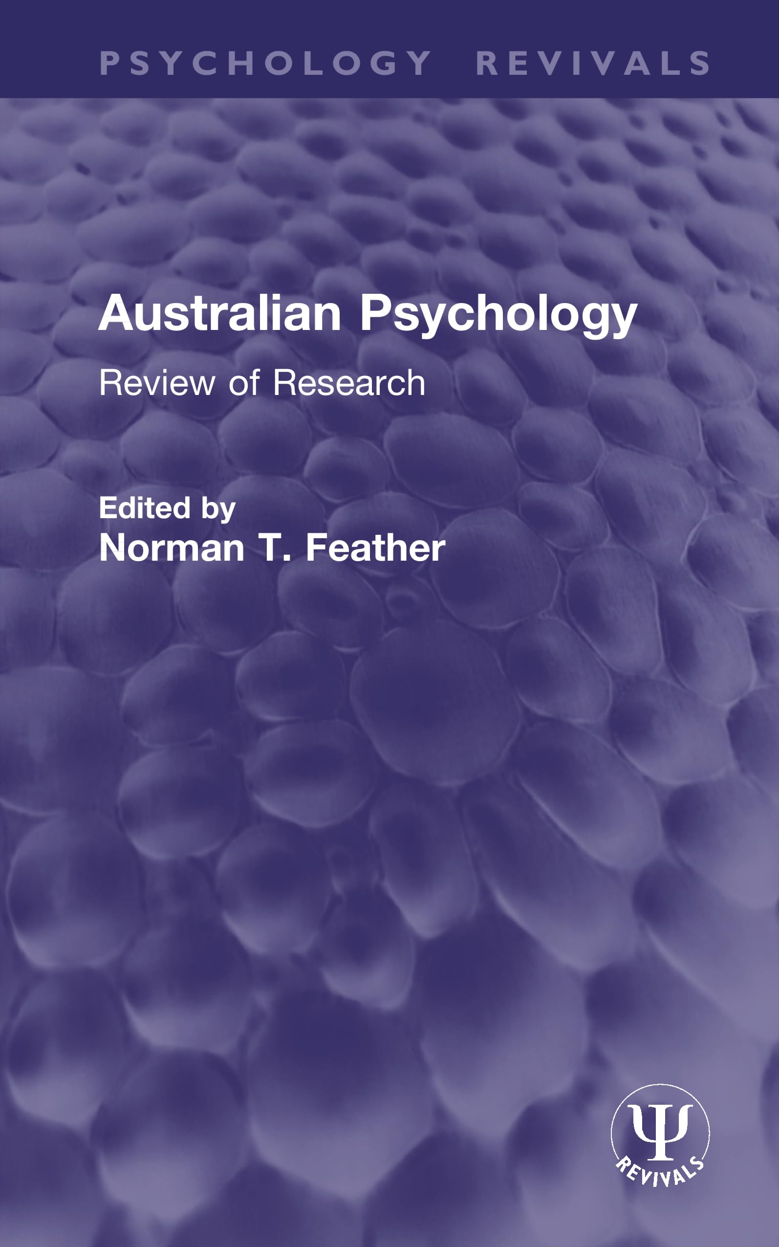 Australian Psychology: Review of Research (Psychology Revivals)