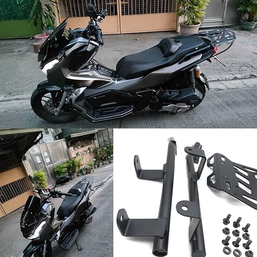 Miniatura 3 de ADV 160 Accesorios, estante trasero de carga para equipaje H-onda ADV160 ADV-160 2023 2024, estantes de almacenamiento de cola trasera para