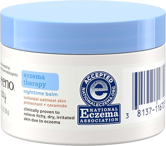 Aveeno Baby Eczema Therapy Nighttime Balm, 1 Ounce