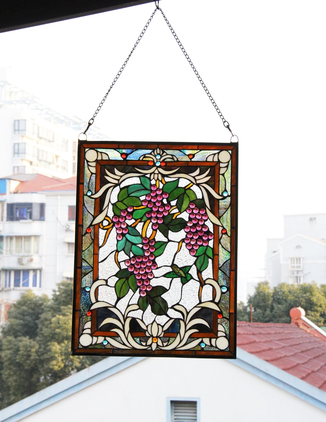 Amazon.com: Makenier Vintage Art Nouveau Tiffany Style Stained