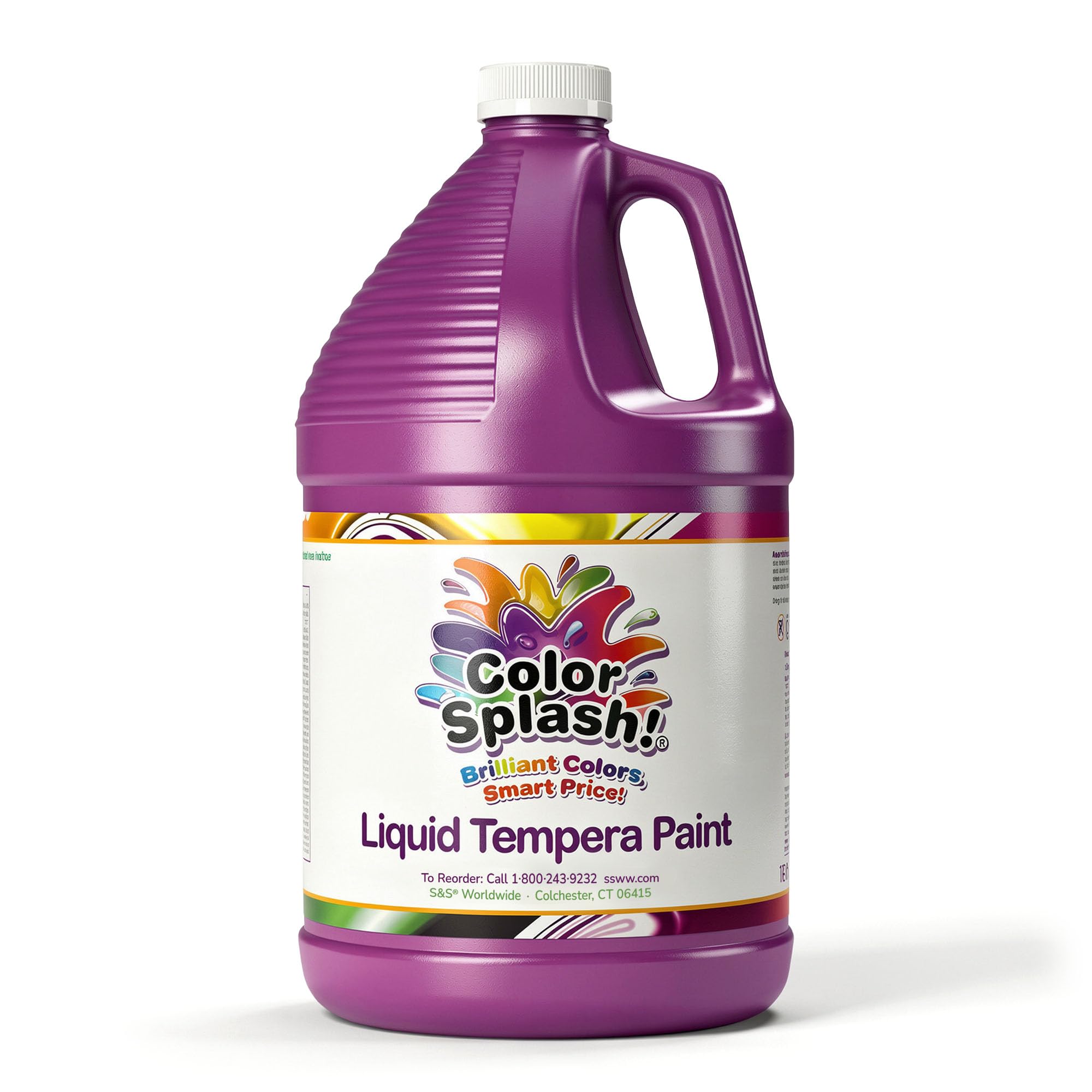 S&S Worldwide Violet Color Splash Tempera Peinture Gallon