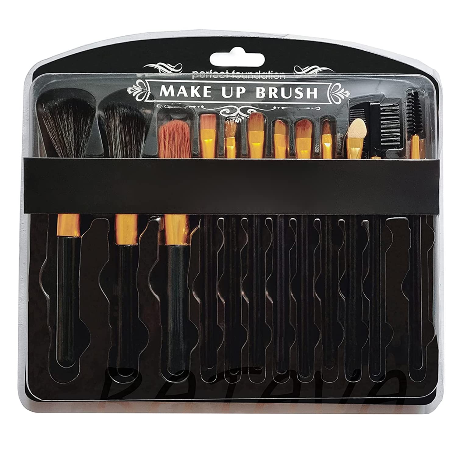 ShopClubMAC Premium Makeup Brush Set For Professional Makeup Beauty Essential Kit Brushes (Set of 12) (Multicolor)