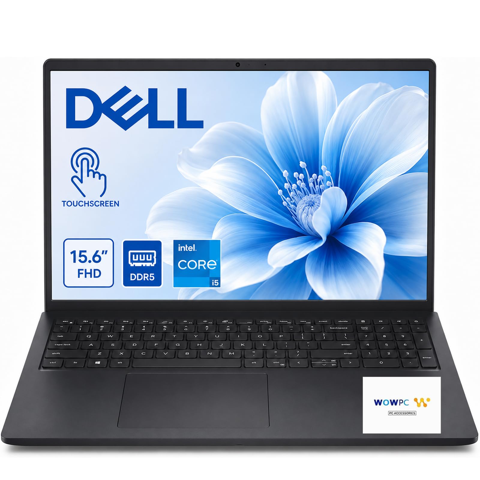 Dell Notebook Inspiron 15, computador com tela sensível ao toque
