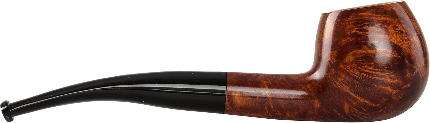 Brigham Mountaineer 329 Tobacco Pipe - Bent Apple Smooth